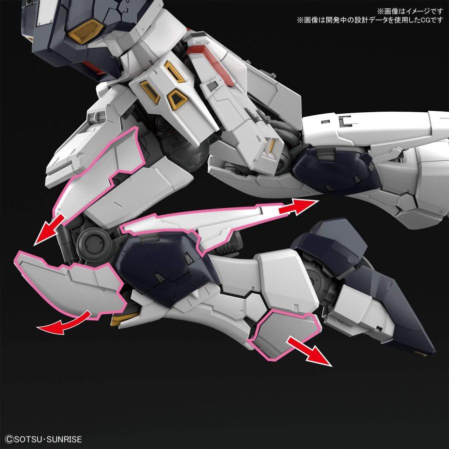 BANDAI SPIRITS バンダイ スピリッツ RG 機動戦士ガンダム 逆襲のシャア νガンダム 1/144スケール 色分け済みプラモデルの画像