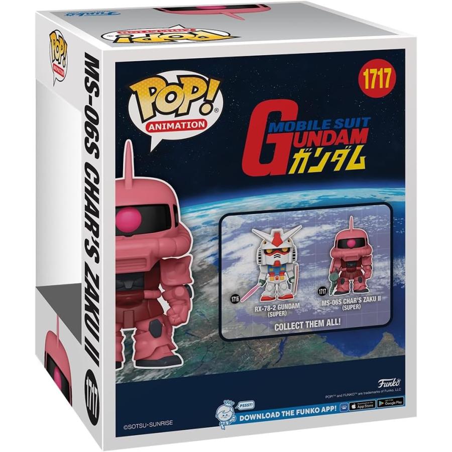 FUNKO POP! ガンダム シャア 専用 ザク 2 18cm ファンコ ポップ 