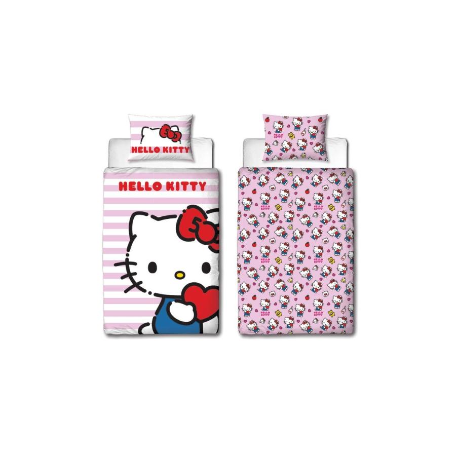 Hello Kitty ハローキティキティちゃん 掛け布団カバー + 枕カバー