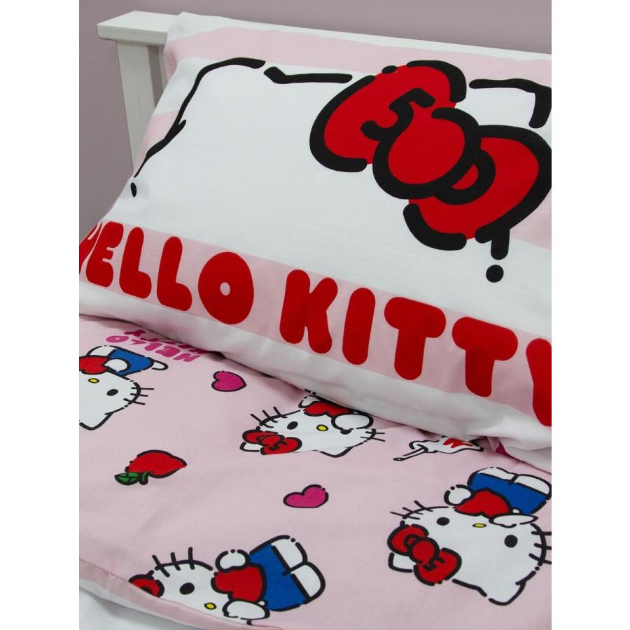 Hello Kitty ハローキティキティちゃん 掛け布団カバー + 枕カバー