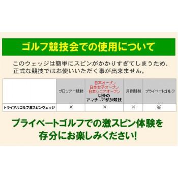 トライアルゴルフ 激スピンウェッジ スチール　48度_7