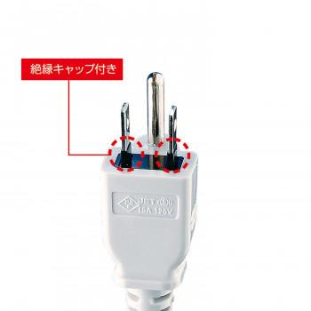サンワサプライ 工事物件タップ 3P・6個口・10m TAP-K6-10_2