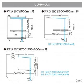 サンワサプライ e学習机 控え選手速見表W650粍用 薄べったい肌理 EST-65LM