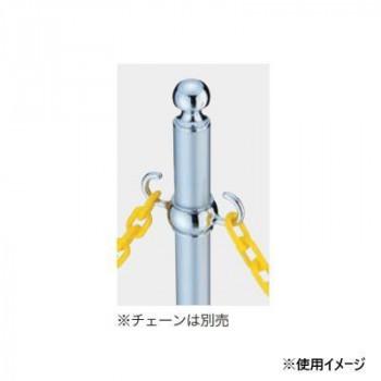 シロクマ フロアパーティションポール クローム/シルバー FPP-0162の画像