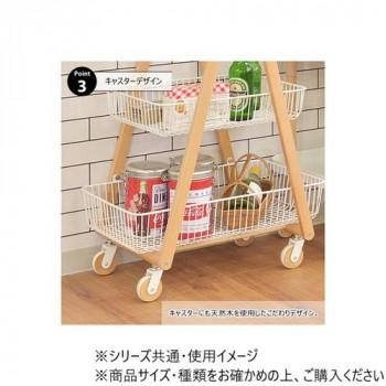 東谷 バスケットワゴン グリーン PW-54GRの画像