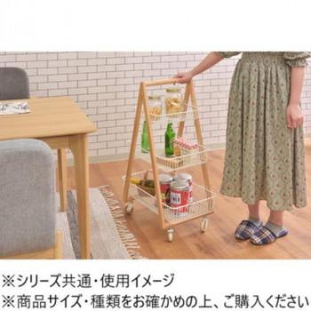 東谷 バスケットワゴン ホワイト PW-54WHの画像
