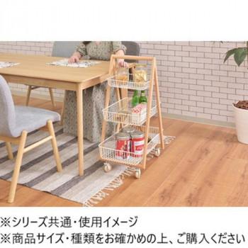 東谷 バスケットワゴン ホワイト PW-54WHの画像