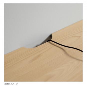 弘益(KOEKI) UTILITY ヴァンナ デスク ナチュラル 900×500×720mm VAND90NAの画像