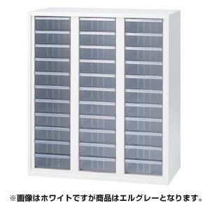 【つけ加える】クリアケースキャビネット 深型3列 省あき場所型 家具、インテリア-オフィスワゴン、脇机-ワゴン、ラック