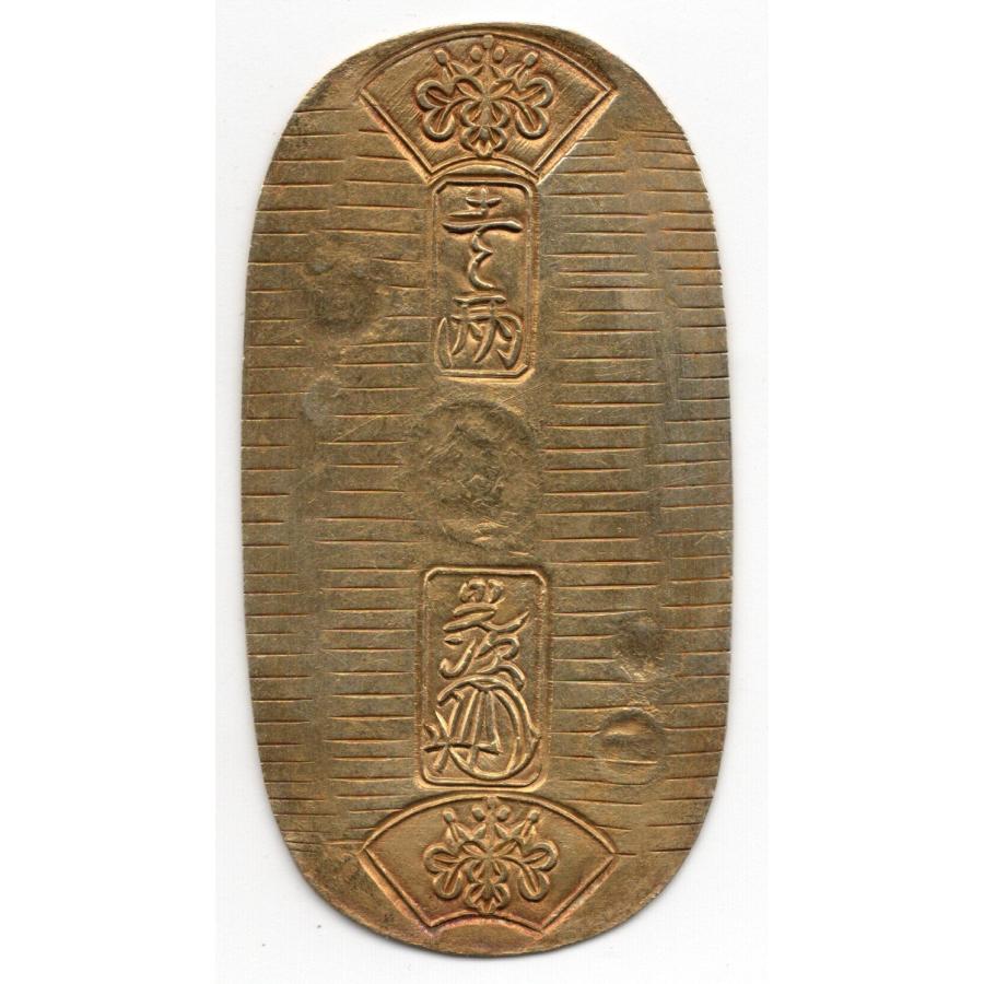 K002]天保小判金 背:石七（日本貨幣商組合鑑定書付） : テン・コイン - 通販 - Yahoo!ショッピング