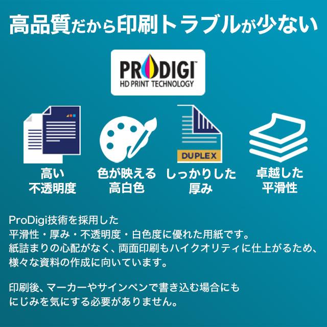 コピー用紙 A5 10000枚 (5000枚×2箱) ペーパーワン (PAPER ONE) 高白色 プロデジ高品質 保存箱仕様 PEFC認証 OA用紙『法人宛のみ送料無料（一部地域除く）』の画像