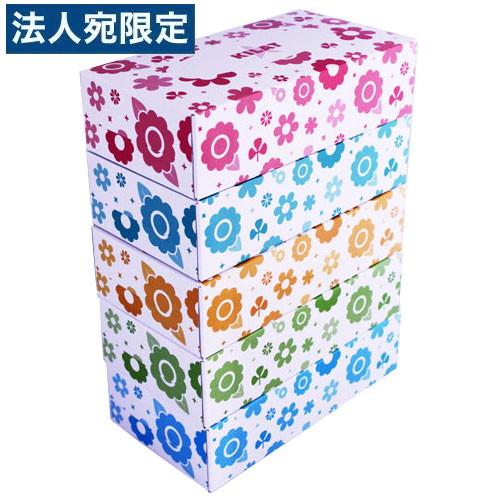 ティッシュペーパー 150組 5箱 ボックスティッシュ 業務用 オリジナル 
