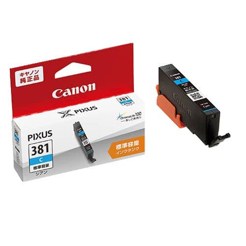 キヤノン 純正インク BCI-381シリーズ シアン・マゼンタ・イエロー 各3本セット CANON 純正品 インク インクカートリッジ プリンター用_1