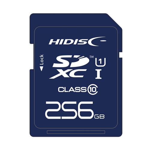 取寄品』HIDISC SDXCカード CLASS10 UHS-1対応 256GB 
