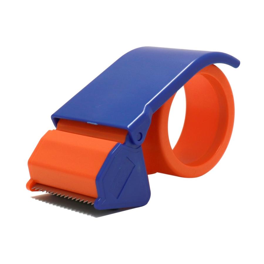 OPPテープ 50mm×50m 厚さ65μ 透明 1巻+テープカッター : オフィス