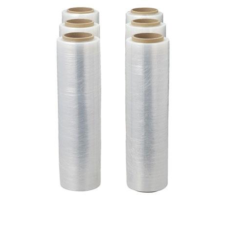 GRATES ストレッチフィルム 厚さ18ミクロン 500mm×300m 6本 パレットフィルム ラップフィルム 荷崩れ防止 防水 防塵 梱包資材 『送料無料(一部地域除く)』|officetrust|02