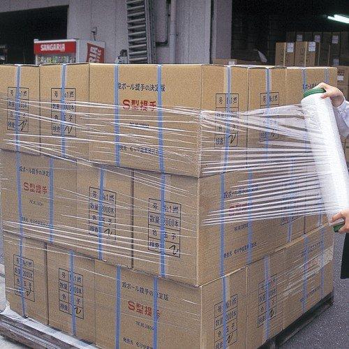 GRATES ストレッチフィルム 厚さ18ミクロン 500mm×300m 6本 パレットフィルム ラップフィルム 荷崩れ防止 防水 防塵 梱包資材 『送料無料(一部地域除く)』|officetrust|03
