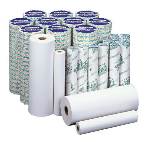 『大幅値下げ!』FAX用紙 感熱紙 グリーンエコー B4 257mm×100m 1インチ 6本 ロール紙 FAX紙 FAX 用紙 紙『送料無料(一部地域除く)』|officetrust|02