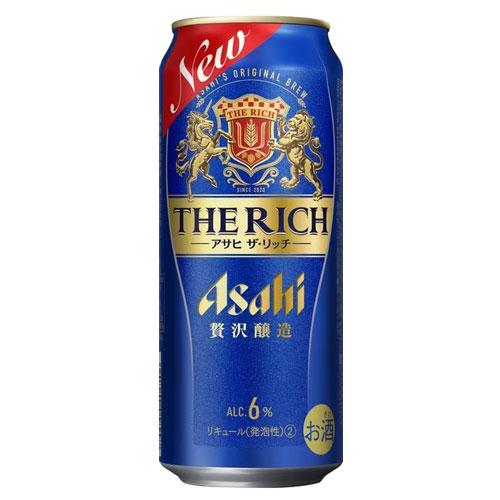 アサヒ飲料 アサヒ ザ・リッチ 500ml×6缶 : オフィストラスト - 通販