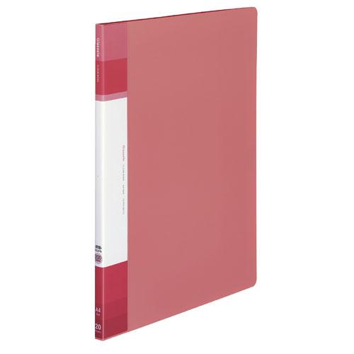 【新品】KOKUYO P3ラ-L720NP クリヤーブック ピンク 9冊セット コクヨ クリヤーブック Glassele (グラッセル) 固定式 背ポケット 20