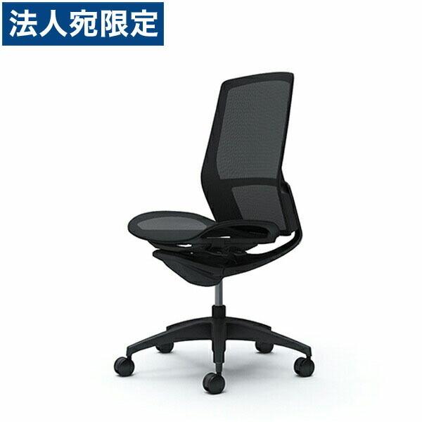 『代引不可』『受注生産品』オカムラ オフィスチェア フィノラ 肘なし ハイバック メッシュ座 ブラック C735MR-F1E1『法人宛のみ送料無料(一部地域除く)』