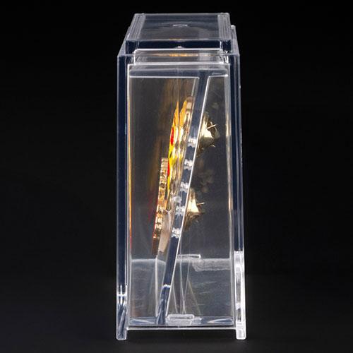 イノマタ化学 ピンバッジ 収納 ケース ディスプレイケース 10個