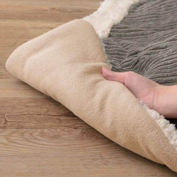 東谷 『代引不可』東谷 薄掛こたつ布団 長方形 W190×D230cm グレー KK