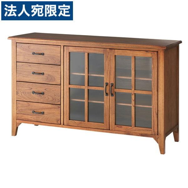 『代引不可』東谷 ティンバー キャビネット W1200×D400×H750mm PM-308 [ 収納家具 収納 リビング 木製 レトロ ]『日時指定不可』