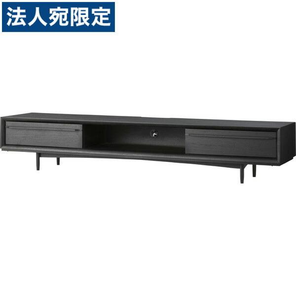 『代引不可』東谷 ティモ TVボード W1800×D410×H330mm ブラック TIM-33BK [ テレビ台 テレビボード ローボード リビング 木製 ]『日時指定不可』