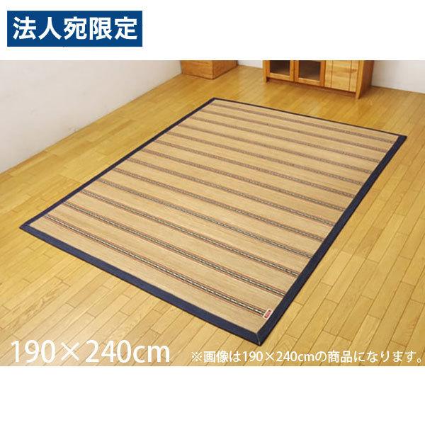 『代引不可』イケヒコ 竹カーペット DXヴィンテージ 約190×240cm ネイビー [ 竹 カーペット ラグ サスティナブル ]