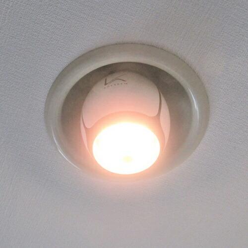 代引不可』カルテック 空気清浄機 光触媒除菌・脱臭LED電球 ターンド