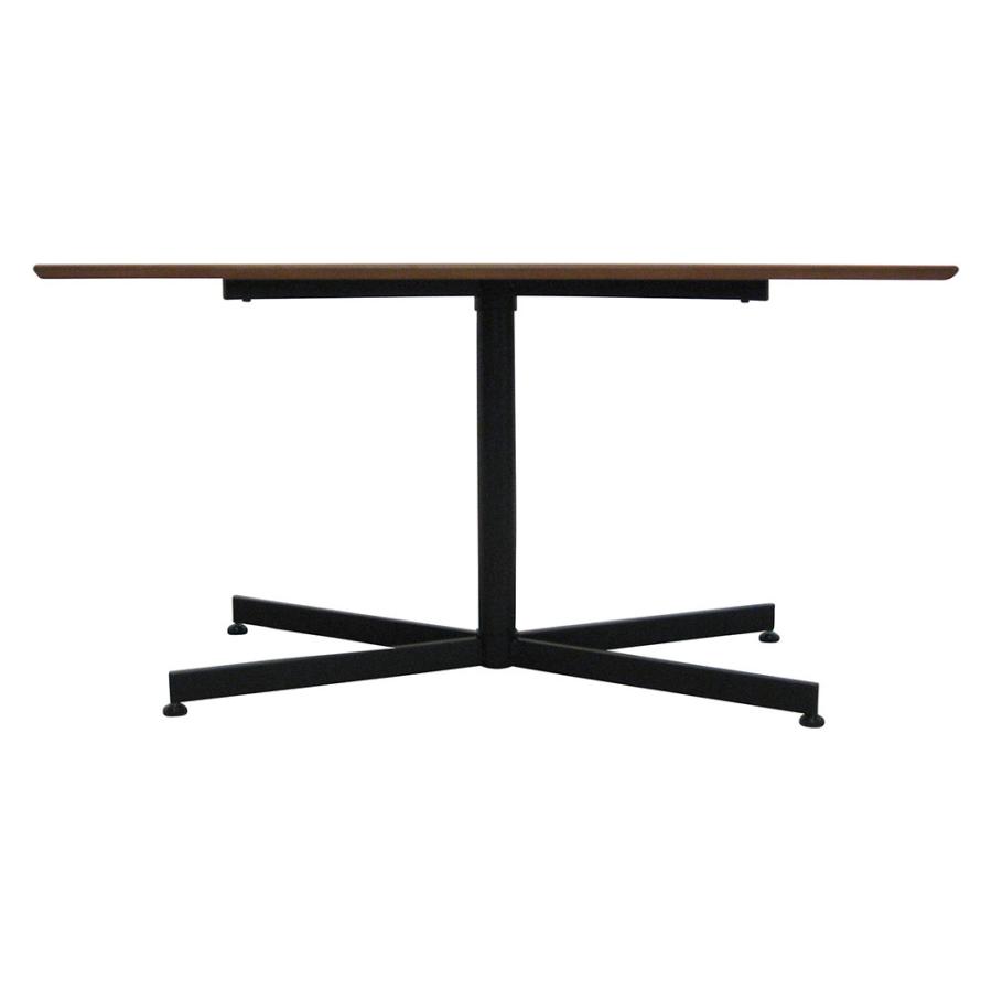 『代引不可』ダイニングテーブル カフェテーブル 2人用 おしゃれ トラヴィ 幅105cm 高さ55cm ブラウン アジャスター付 ソファテーブル 長方形_2