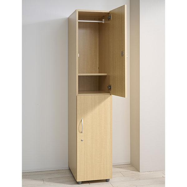 代引不可』 ロッカー 2人用 鍵付き 木製 木製ロッカー 連結可 日本製