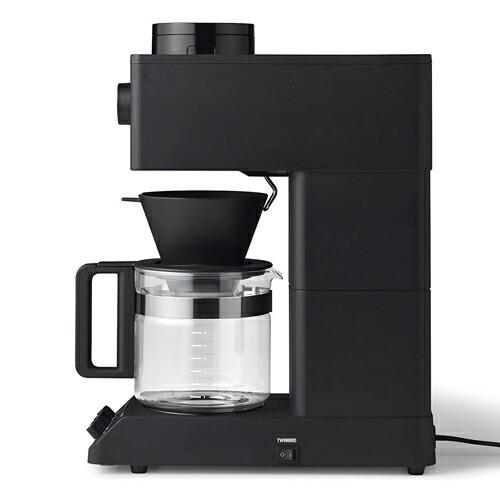 ツインバード コーヒーメーカー 全自動 6杯用　ブラック 黒 CM-D465B 公式店限定5年保証】全自動コーヒーメーカー 6杯用