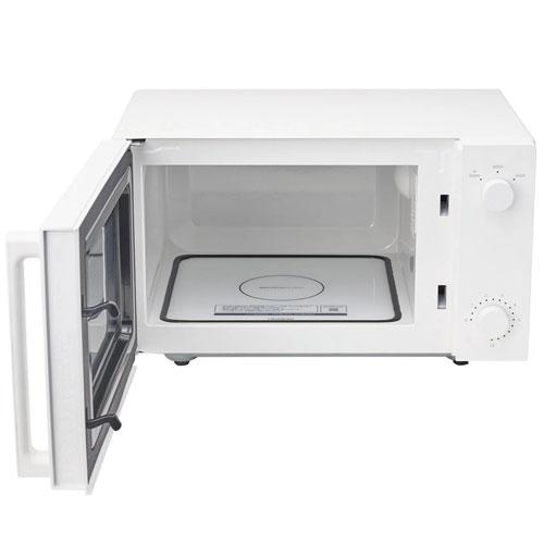 ツインバード 電子レンジ 18L ホワイト DR-E268W 単機能 レンジ