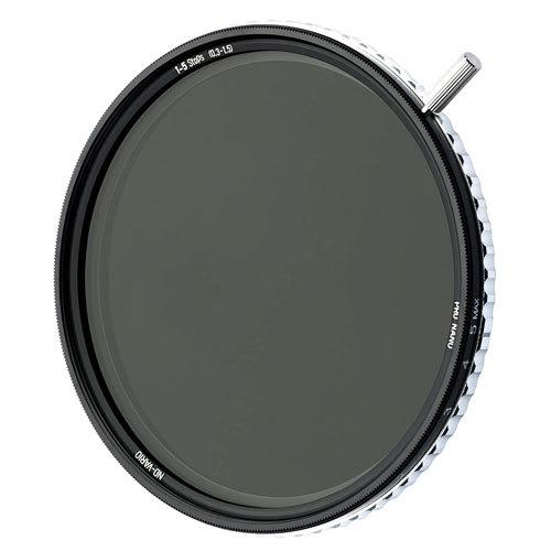 NiSi NDフィルター TRUE COLOR ND-VARIO 1-5stops (ND2〜32) 82mm 可変 