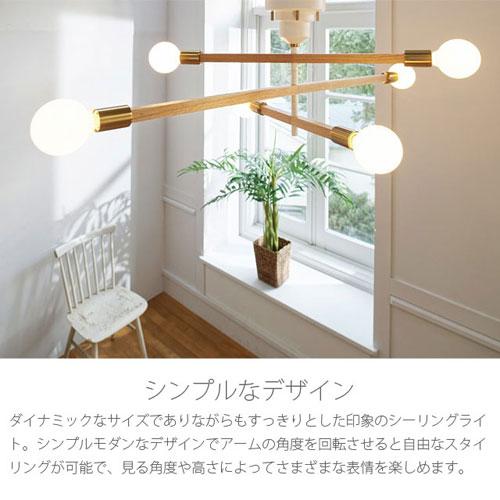 ポイント10倍』『取寄品』インターフォルム 天井照明 Astre baum