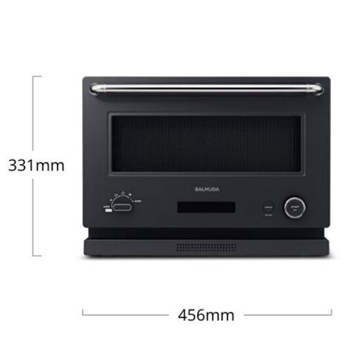 取寄品』バルミューダ オーブンレンジ The Range 20L ブラック K09A-BK