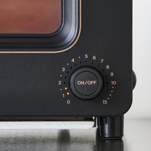 『取寄品』バルミューダ スチームトースター The Toaster ブラック K11A-BK スチーム トースター 食パン BALMUDA ザ・トースターの画像