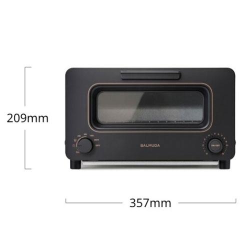 『取寄品』バルミューダ スチームトースター The Toaster ブラック K11A-BK スチーム トースター 食パン BALMUDA ザ・トースターの画像