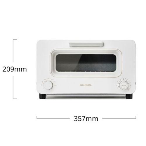 『取寄品』バルミューダ スチームトースター The Toaster ホワイト K11A-WH スチーム トースター 食パン BALMUDA ザ・トースターの画像