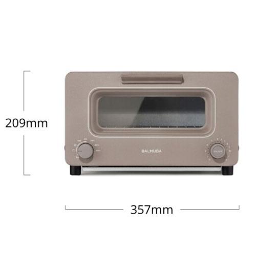 『取寄品』バルミューダ スチームトースター The Toaster ショコラ K11A-CW スチーム トースター 食パン BALMUDA ザ・トースターの画像