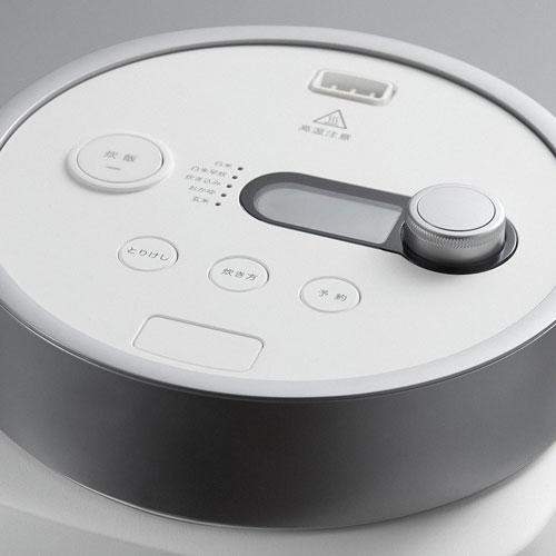 取寄品』バルミューダ 炊飯器 The Gohan 3合炊き ホワイト K08A 取寄品』バルミューダ 炊飯器 The Gohan 3合炊き ホワイト K08A