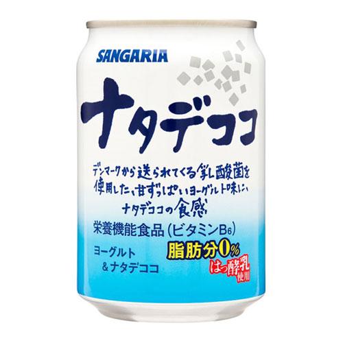 サンガリア ナタデココ 280g×24缶 ヨーグルト飲料 ナタデココ入 SNGARIA 乳性飲料｜officetrust｜02