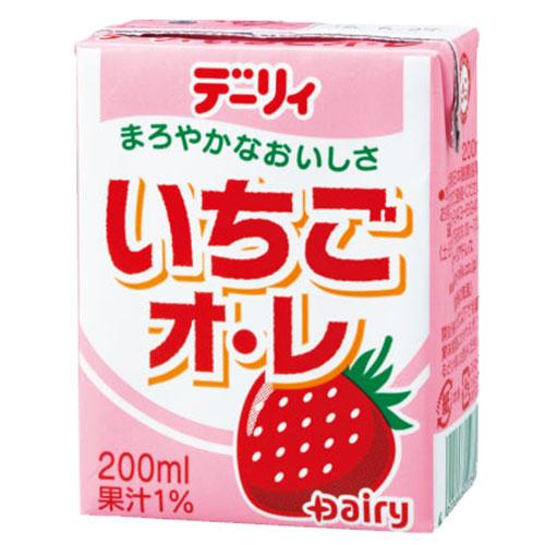 南日本酪農協同 デーリィ いちごオ・レ 200ml×48本 紙パック 果実