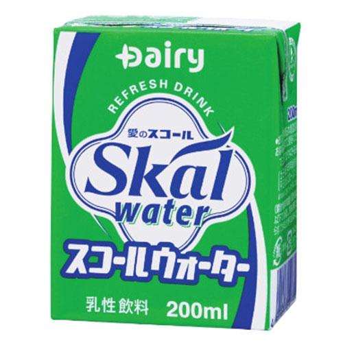南日本酪農協同 デーリィ スコールウォーター 200ml×24本 紙パック