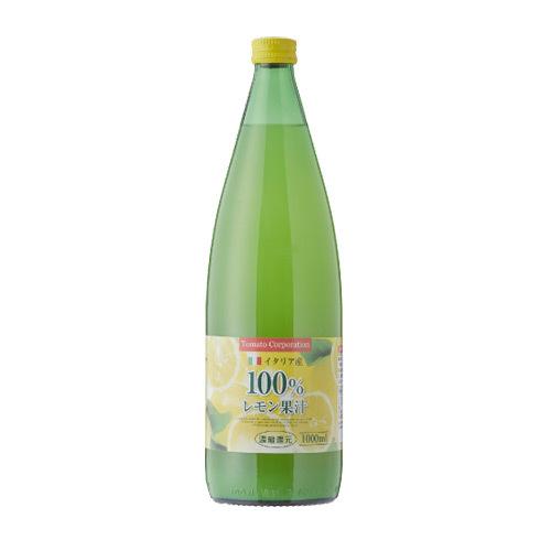 トマトコーポレーション レモン果汁100% 濃縮還元(イタリア産) 1000ml 食品 調味料 果汁100% シチリアレモン 割材 ドレッシング|officetrust|02