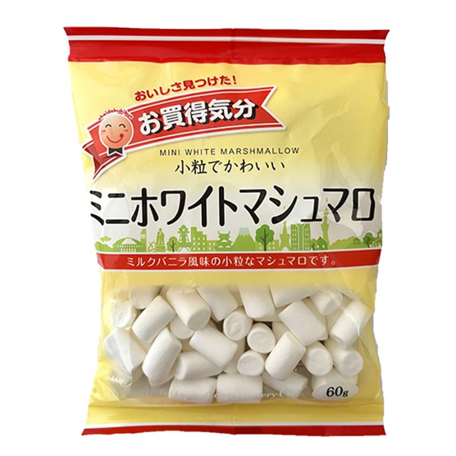 マシュマロ ミニ お買得気分 JCC 60g 3袋 : オフィストラスト - 通販