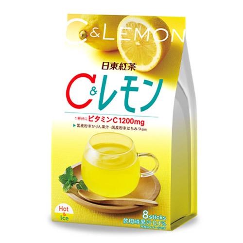 日東紅茶 C＆レモン 9.8g 8袋入×3個 飲料 紅茶 紅茶飲料