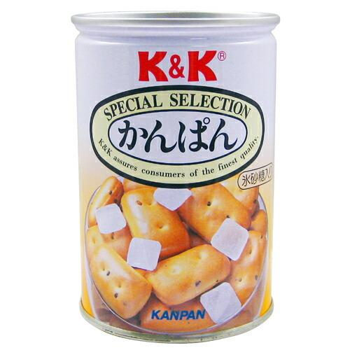 K＆K 保存缶 乾パン氷砂糖入り 110g×3缶 : オフィストラスト